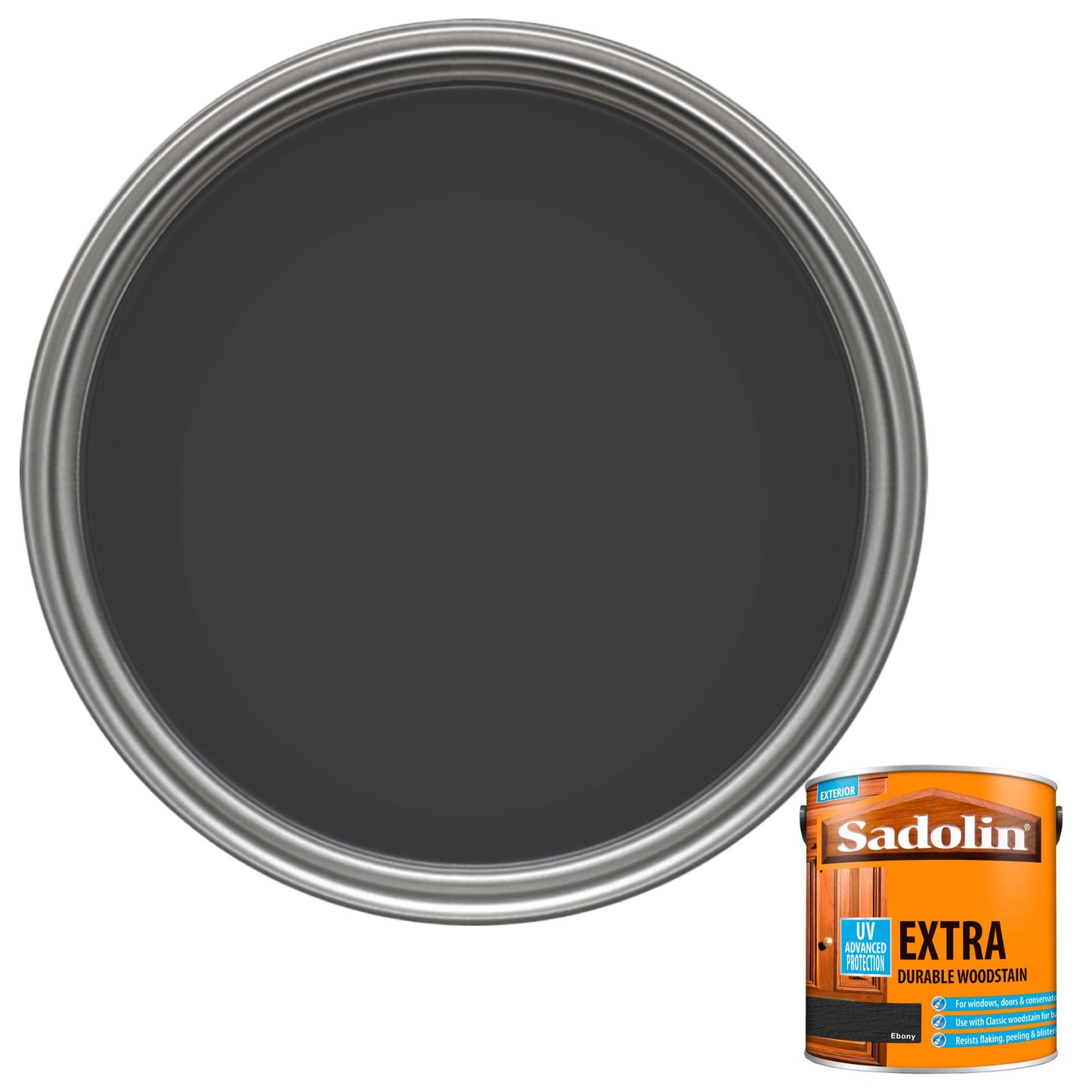 Sadolin Weatherproof Exterior Wood Stain for Ultimate Protection - Ebony