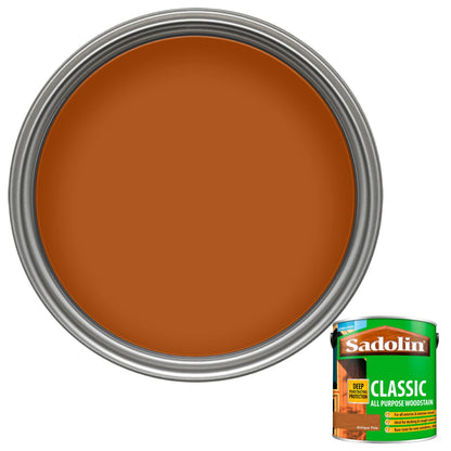 Sadolin Weatherproof Interior and Exterior Wood Stain - Antique Pine