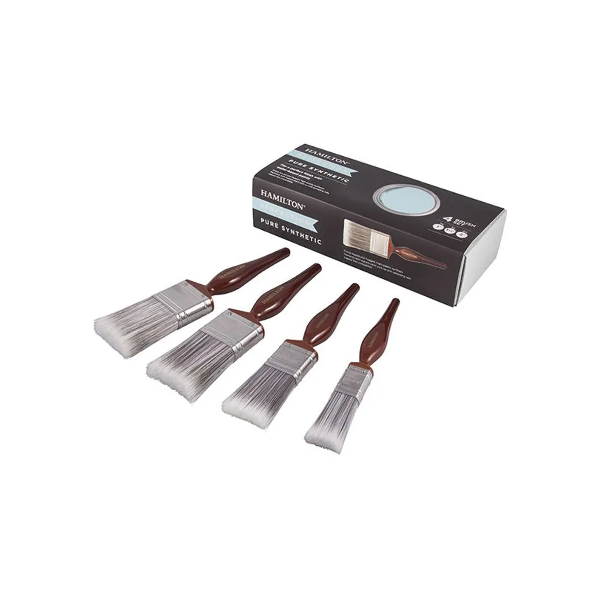 Hamilton Perfection Synthetic Brush - 4 Piece Set