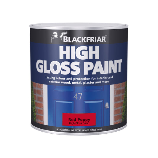 Blackfriar High Gloss Paint - Red Poppy