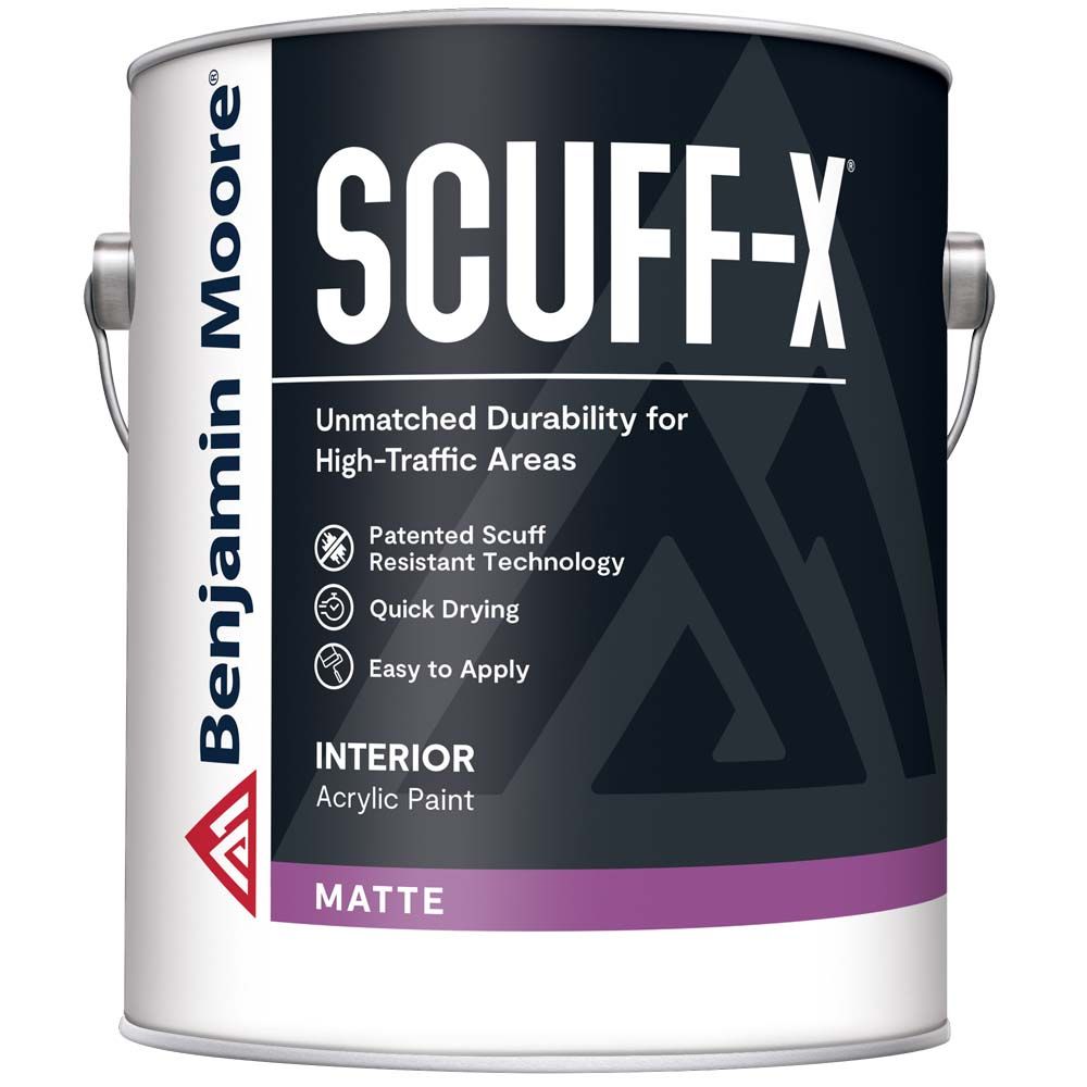 Benjamin Moore Scuff-X Matt Paint - 1 Gallon (3.79L)