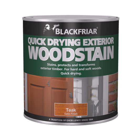 Blackfriar Quick Drying Exterior Woodstain - Teak