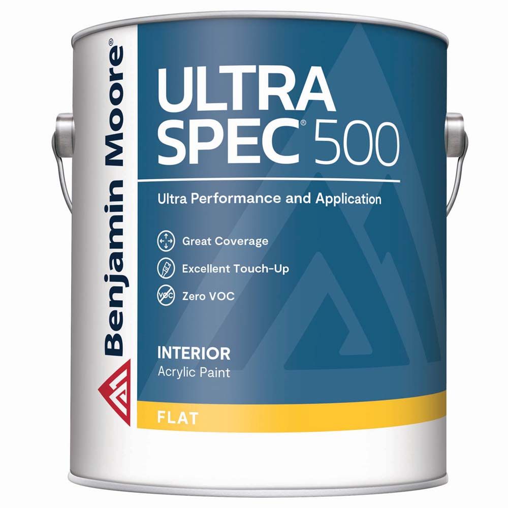 Benjamin Moore Ultra Spec 500 Flat Paint - 1 Gallon (3.79L)